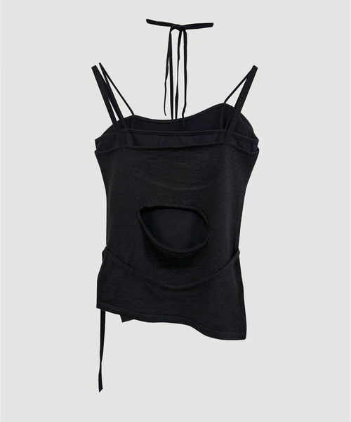 VIAVANDA LAYERED KNIT CAMISOLE キャミソール VIAVANDA キャミソール LAYERED KNIT CAMISOLE : ZOZOTOWN Yahoo!店