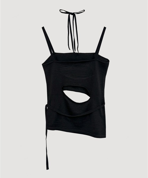 VIAVANDA キャミソール LAYERED KNIT CAMISOLE : ZOZOTOWN Yahoo!店 