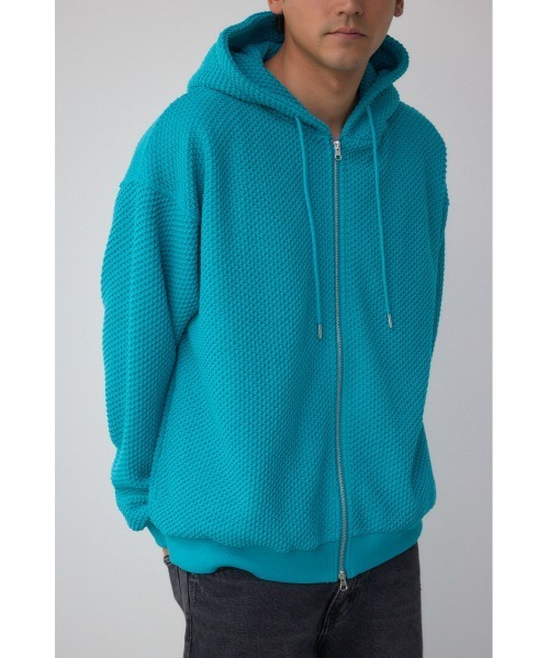 パーカー・フーディ Malbon Golf Airy Hoodie BLUE MAN M4121PFS05BLU Malbon Golf(マルボンゴルフ) パーカー・フーディ(メンズ