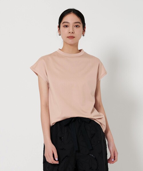 BEAUTY＆YOUTH UNITED ARROWS tシャツ ジャガード クルーネック