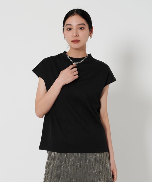 tシャツ クルーネック フレンチスリーブ カットソー レディース BEAUTY＆YOUTH UNITED ARROWS tシャツ クルーネック フレンチ