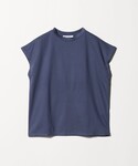 tシャツ クルーネック フレンチスリーブ カッ...の詳細画像4