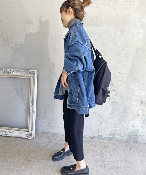 新品☆Spick＆Span☆タートルネックニット☆ ブルー Spick＆Span（スピック アンド スパン） ニット セーター カシミヤ