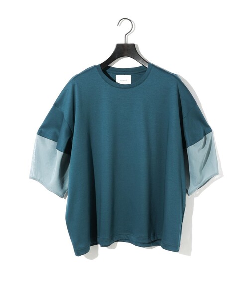 tシャツ MIDIUMISOLID for Ladies シアースリーブコンシャスT レディース