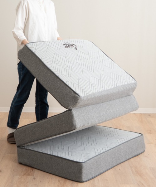 EMOOR（エムール） ベッド 寝具 「MODULE MATTRESS」 三つ折り