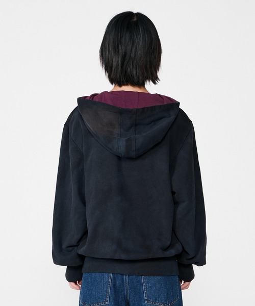 パーカー BLEACH DYE REVERSIBLE PARKER レディース BEEDEN パーカー BLEACH DYE REVERSIBLE PARKER レディース