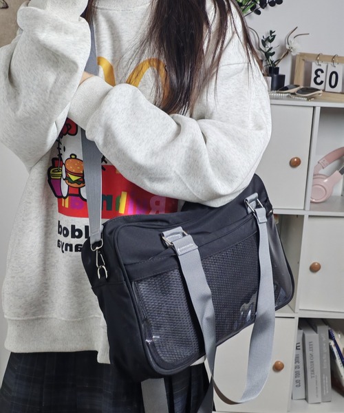 ボストンバッグ スクールボストン痛バッグ 通学 レディース : ZOZOTOWN