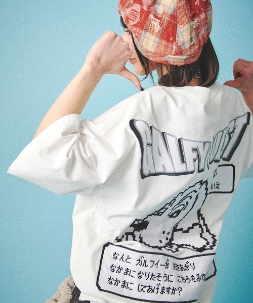 キスマーク GALFY Tシャツ GALFY×Rafu＆co Chu ChuワンワンCAP | GRATIFY