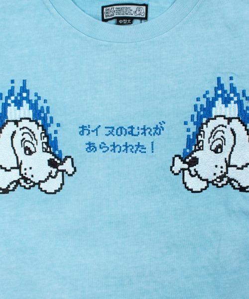 キスマーク GALFY Tシャツ お得新作・Lサイズ GO ! ガルフィーTシャツ アップリケ 刺繍
