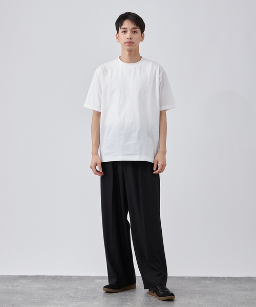 BALR. ストレッチ 半袖Tシャツ M 白黒2枚セット 2WAYストレッチ Tシャツ 半袖 M ブラック | 作業着・作業服