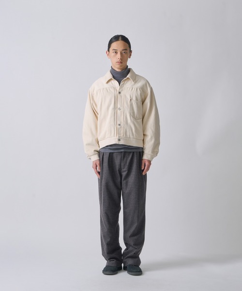 ダウンコート ダウンジャケット 「miffew/ ミフュー」DENIM DOWN JACKET レディースの画像