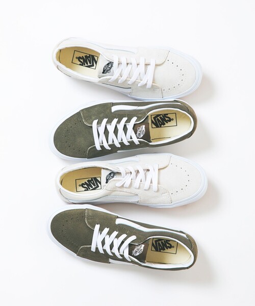 人気アイテムランキング(新品)  VANS 「VANS」 ローカットスニーカー 8 オリーブ メンズ 靴