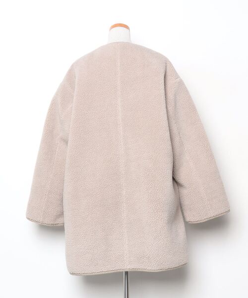 6 ノーカラーコート 38 ベージュ レディース : ZOZOTOWN Yahoo!店