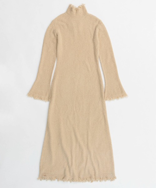 ★TV衣装★　MAISON SPECIAL　ニットワンピース MAISON SPECIAL（メゾンスペシャル） ニットワンピース 38 ベージュ