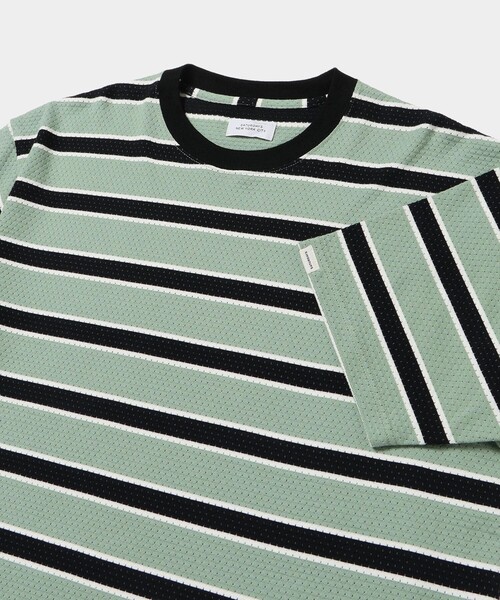 Saturdays NYC（サタデーズ ニューヨークシティ） tシャツ Mesh Border