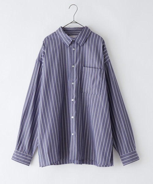 「Anchor Smith」 長袖シャツ M ネイビー メンズ | Anchor Smith | 06