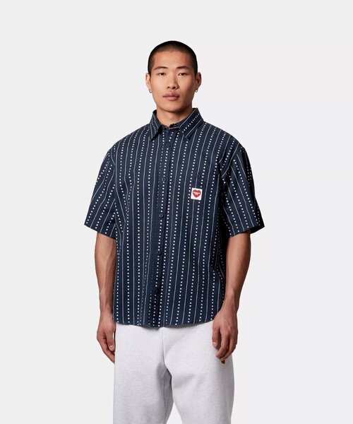 ブラウス シャツ 「Carhartt WIP」S/S DREWE SHIRT レディース メンズ Carhartt WIP ブラウス シャツ 「Carhartt WIP」S/S DREWE SHIRT