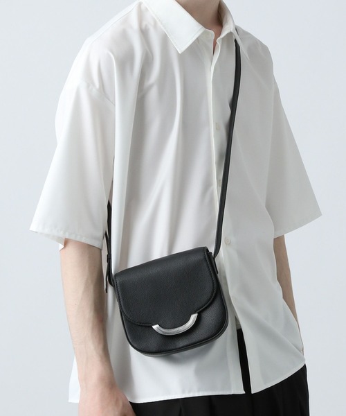 HARE ショルダーバッグ ミニラウンドショルダーBAG(HARE) メンズ