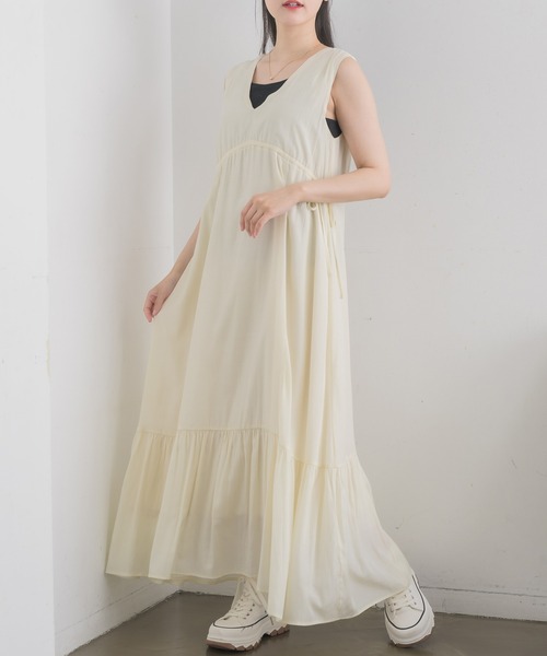 美品！archivio ノースリーブワンピース ホワイト オフホワイト ノースリーブワンピース Select – Avenir