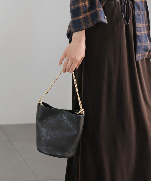 MUSE 【AULENTTI/オウレンティ】CHAIN バッグ AULENTTI/オウレンティ】CHAIN BAG（ショルダーバッグ