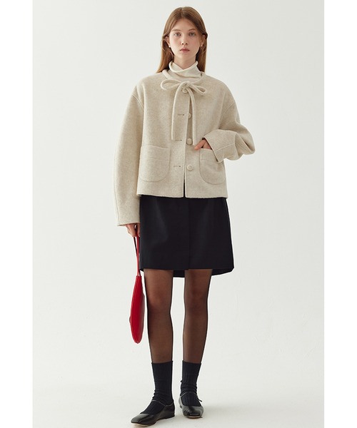 Fano Studios」 ノーカラーコート S ブラック レディース : ZOZOTOWN