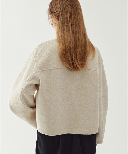 Fano Studios」 ノーカラーコート S ブラック レディース : ZOZOTOWN