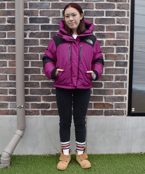 ノースフェイス ダウンコート レッド レディースS THE NORTH FACE（ザ ノースフェイス） ダウンコート ダウンジャケット
