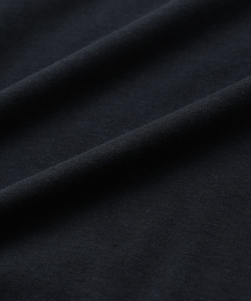 「NANO universe」 半袖Tシャツ L ブラック メンズ
