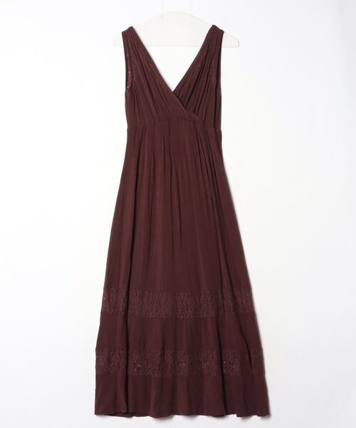 Her lip to 「Her to」 レースノースリーブワンピース M