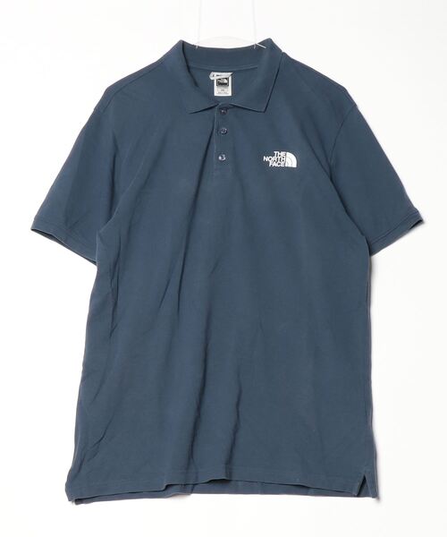 THE NORTH FACE 「THE FACE」 ワンポイント半袖ポロシャツ M