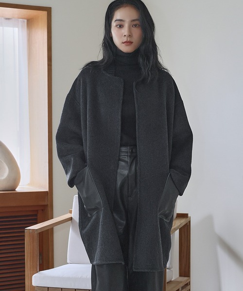 rehellinen ウールコート rehellinenコート rehellinen」の人気ファッションコーディネート - WEAR