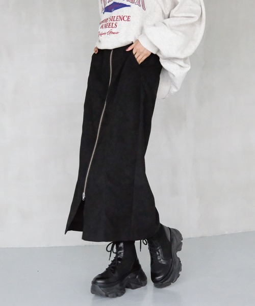 PAGEBOY(ページボーイ) スカート ライスコールZIPナロースカート PAGEBOY(ページボーイ) スカート ライスコールZIPナロースカート