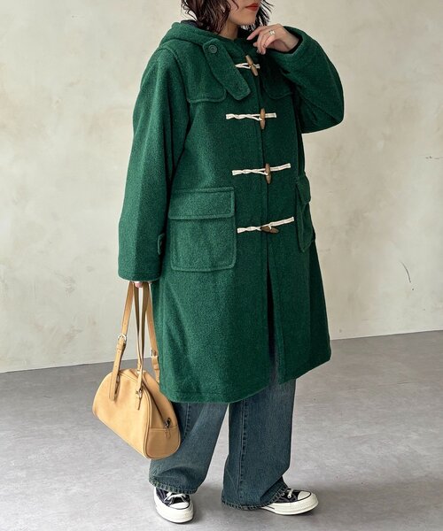 CPCM ダッフルコート　定価13200円のお品です♪ CPCM（シーピーシーエム） コート アウター スライバーダッフルコート