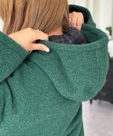 コート アウター スライバーダッフルコート レ...の詳細画像3