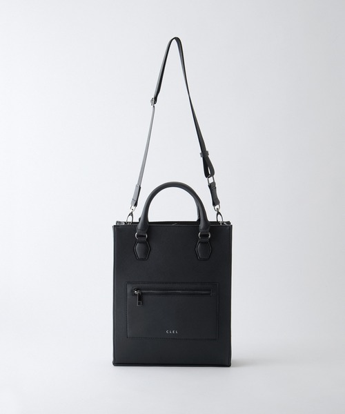 CLEL（クレイル） トートバッグ 「CLEL」Embossed 2Way Tote Bag