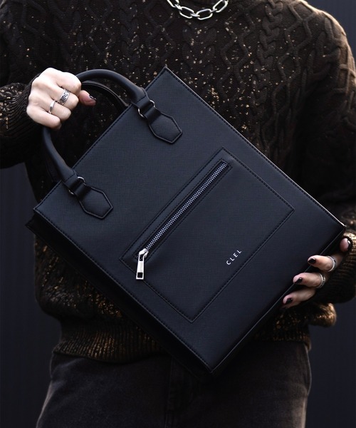 CLEL（クレイル） トートバッグ 「CLEL」Embossed 2Way Tote Bag