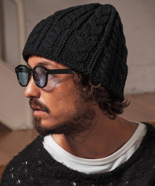 ALICE HOLLYWOOD ビーニー ALICE HOLLYWOOD JACUARD CHOPPER BEANIE / RED 要在庫確認