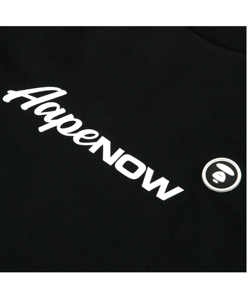 「AAPE BY A BATHING APE」 ノースリーブトップス SMALL ブラック メンズ_画像8