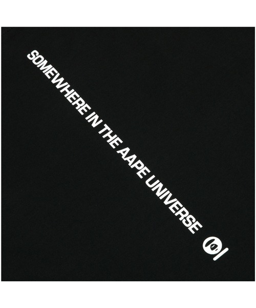 「AAPE BY A BATHING APE」 ノースリーブトップス SMALL ブラック メンズ_画像9