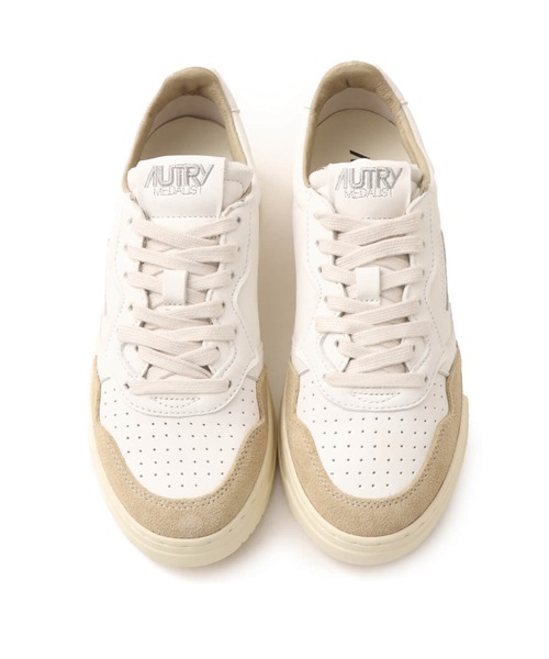 タグ付き未使用　オートリー　AUTRY MEDALIST LOW WOM 36 オートリー AUTRY オートリー AUTRY MEDALIST LOW WOM （MIXSUEDE WHT
