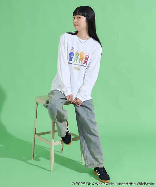 FREAK'S STORE tシャツ Teletubbies ミニ フロント プリントロンT