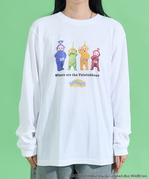 テレタビーズ様 FREAK'S STORE tシャツ Teletubbies ミニ フロント プリントロンT