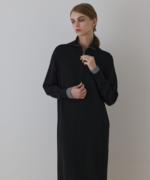 Diagram ワンピース バイカラーストレートニットワンピース : ZOZOTOWN