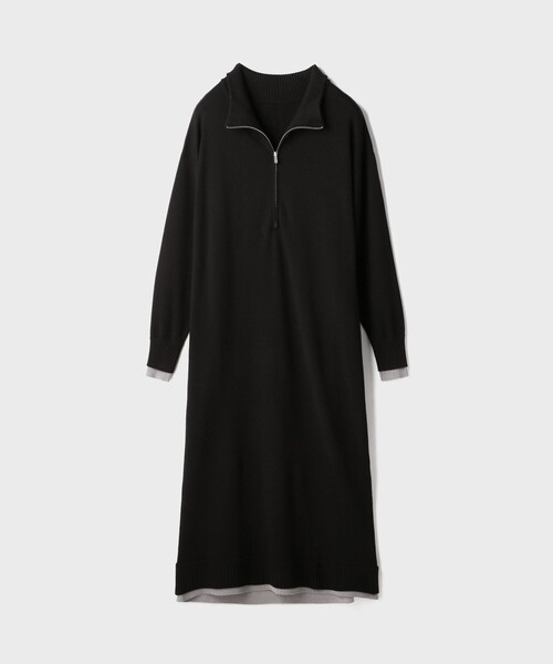 Diagram 　バイカラーストレートニットワンピース Diagram ワンピース バイカラーストレートニットワンピース : ZOZOTOWN