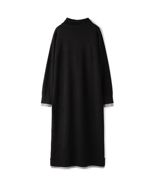 Diagram ワンピース バイカラーストレートニットワンピース : ZOZOTOWN