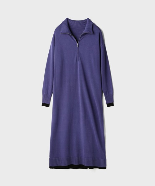 Diagram 　バイカラーストレートニットワンピース Diagram ワンピース バイカラーストレートニットワンピース : ZOZOTOWN