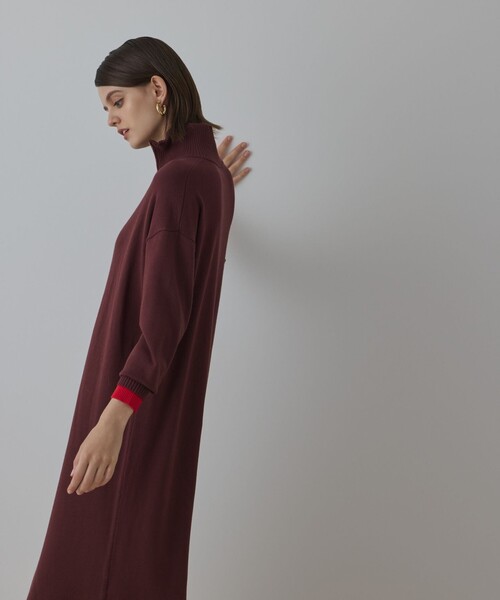 Diagram ワンピース バイカラーストレートニットワンピース : ZOZOTOWN