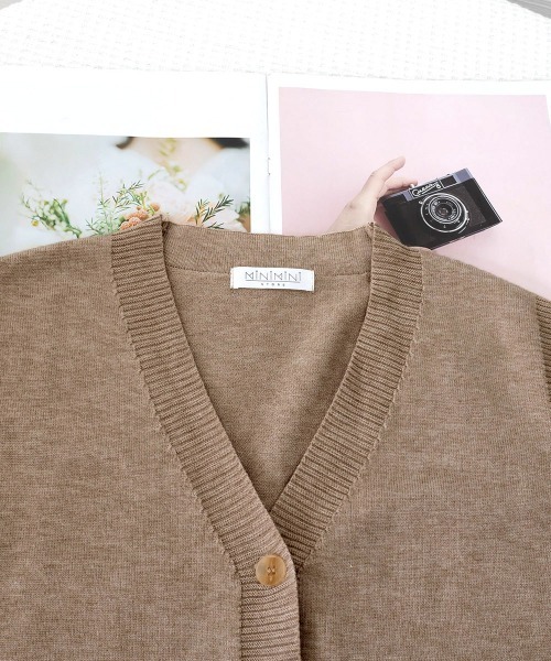 miniministore（ミニミニストア） ベスト ジレ Vネックニットベスト