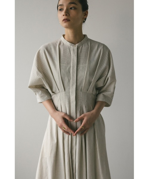 「STYLEMIXER」 半袖ワンピース MEDIUM ホワイト系その他 レディース_画像4