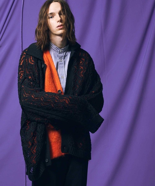 MAISON SPECIAL（メゾンスペシャル） ニットカーディガン 1 ブラック